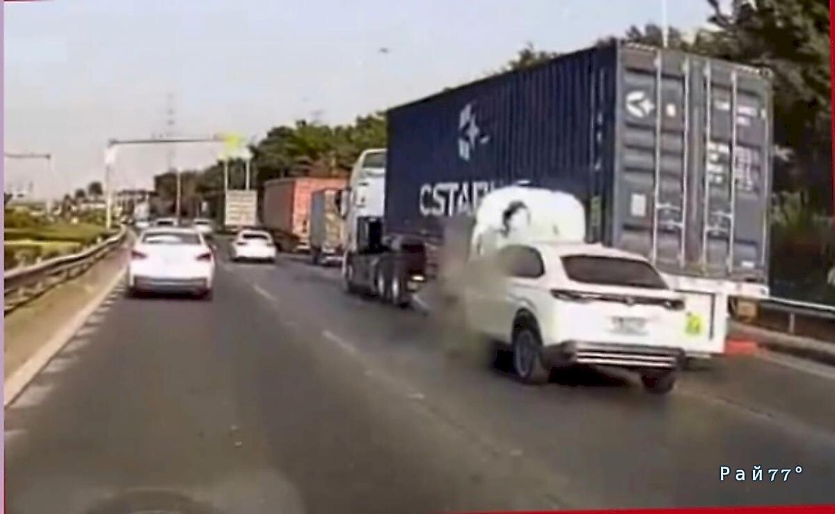   Фото - скриншот с видео, снятого на месте происшествия