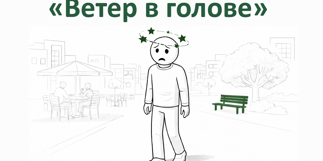 «Ветер в голове»: Неочевидная, но реальная связь головокружения с вашей шеей