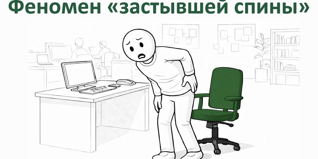 Феномен «застывшей спины»: Почему после долгого сидения так тяжело разогнуться?