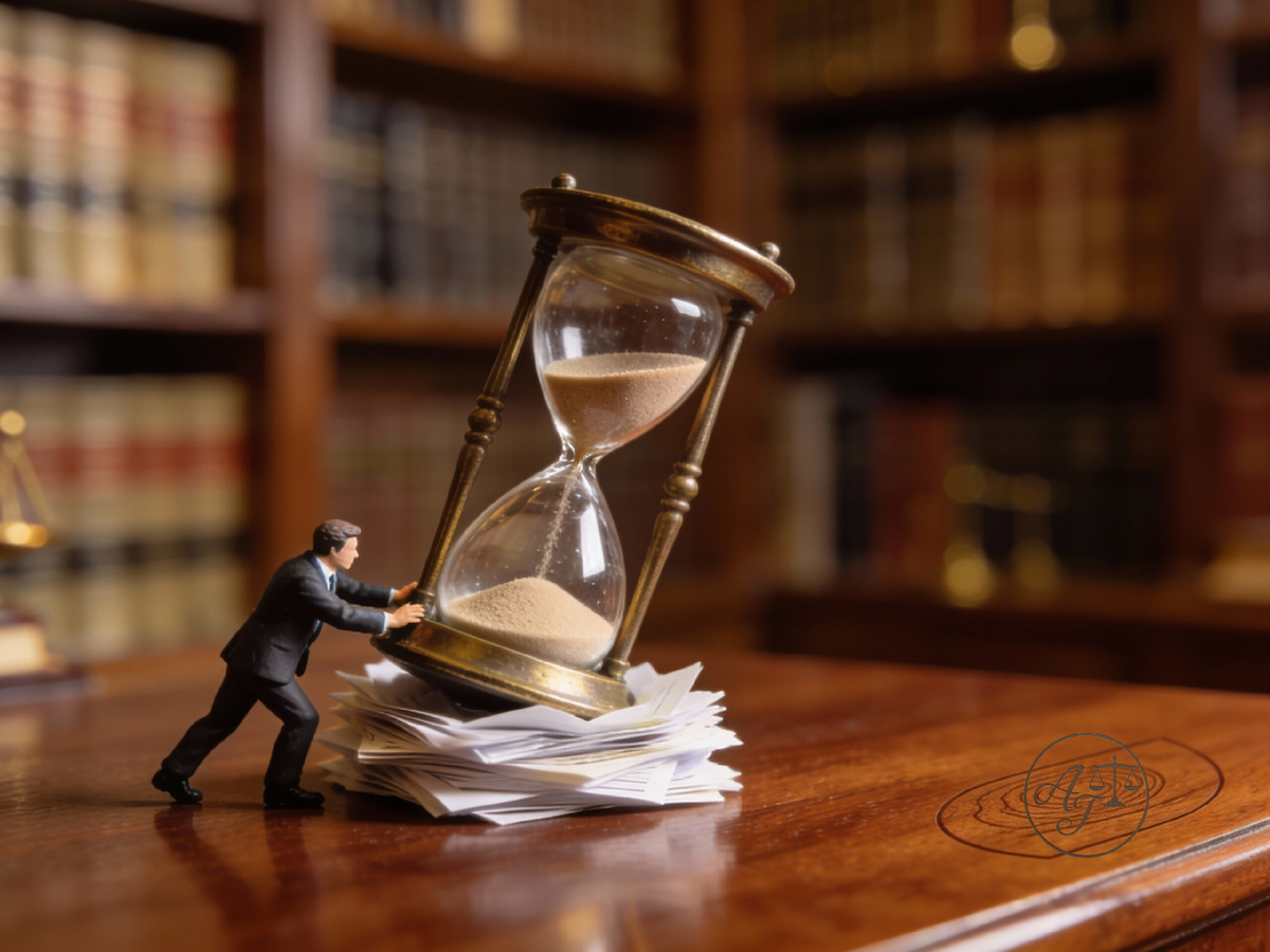 Когда процесс стоит, адвокат действует.