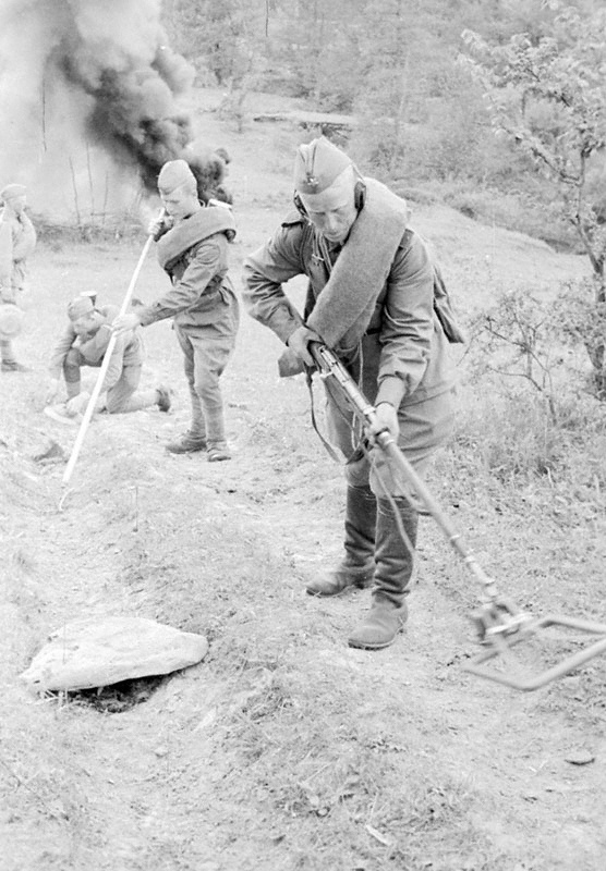 ВОВ. Работа сапёров