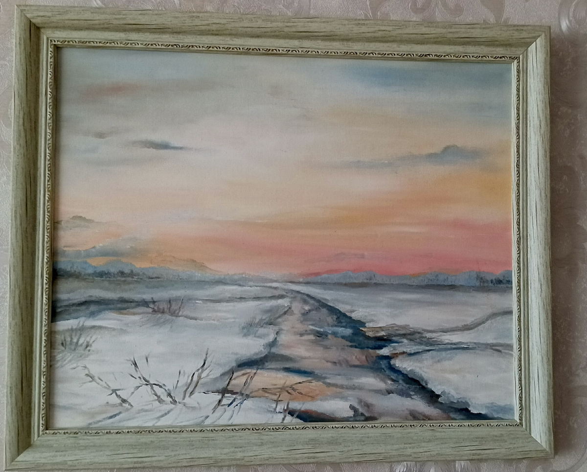 Зимняя речка