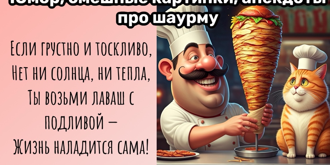 Не мяукает — уже хорошо! Самые дикие и смешные приколы про шаурму.