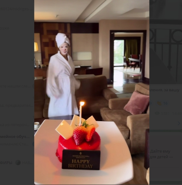 фото: скриншот видео тг Екатерина Климова