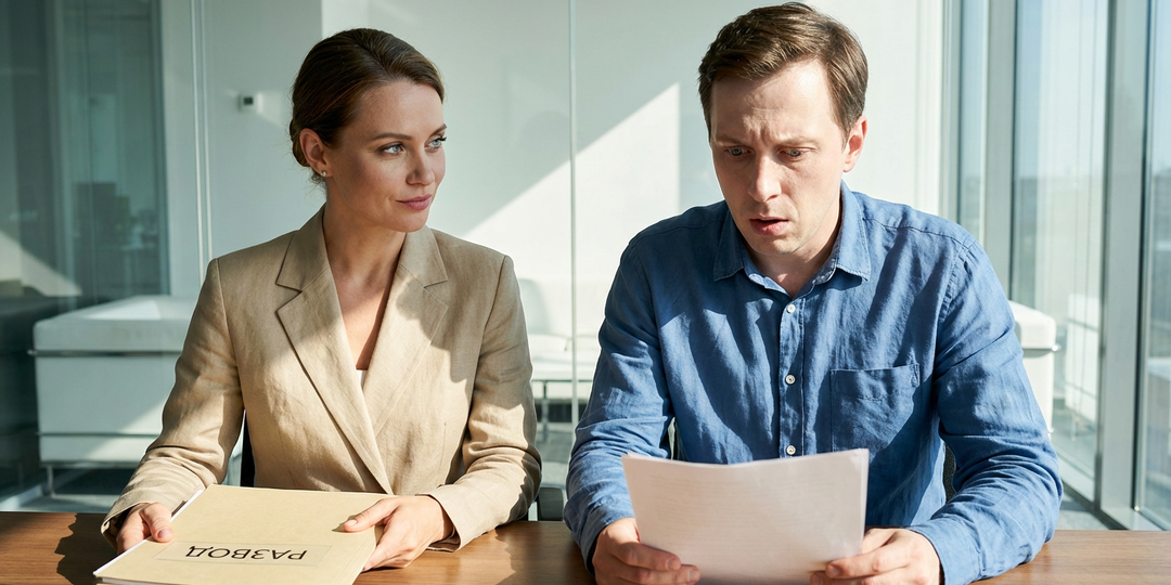 После развода муж хотел поделить имущество пополам, но забыл про брачный договор