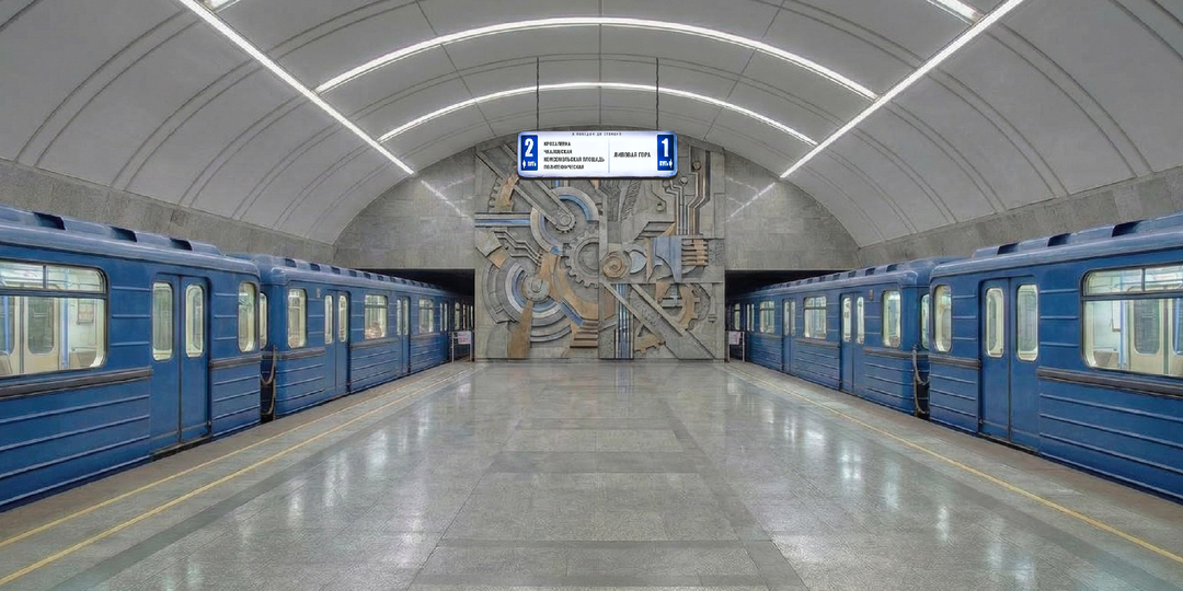Пермское метро. Станция «Октябрьская»