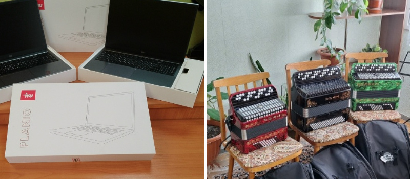    Новые инструменты получила музыкальная школа КалевалыМинкультуры Карелии