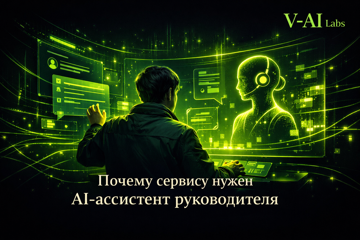    Почему сервису нужен AI-ассистент руководителя