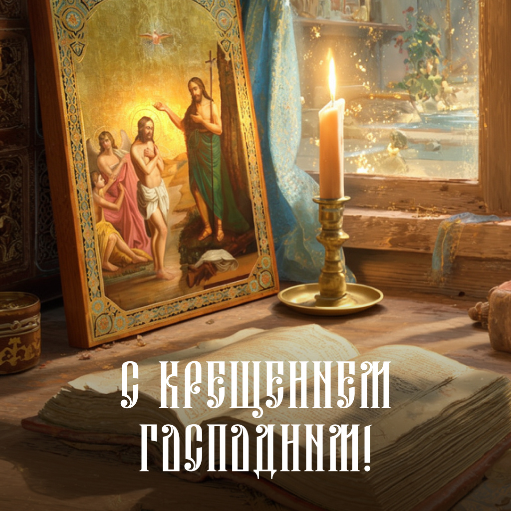 6/19 января РПЦ торжественно отметила Святое Богоявление; Крещение Господа Бога и Спаса нашего Иисуса Христа. Отдание праздника — 14/27 января 