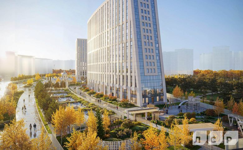 Кадр из визуализаций застройщика