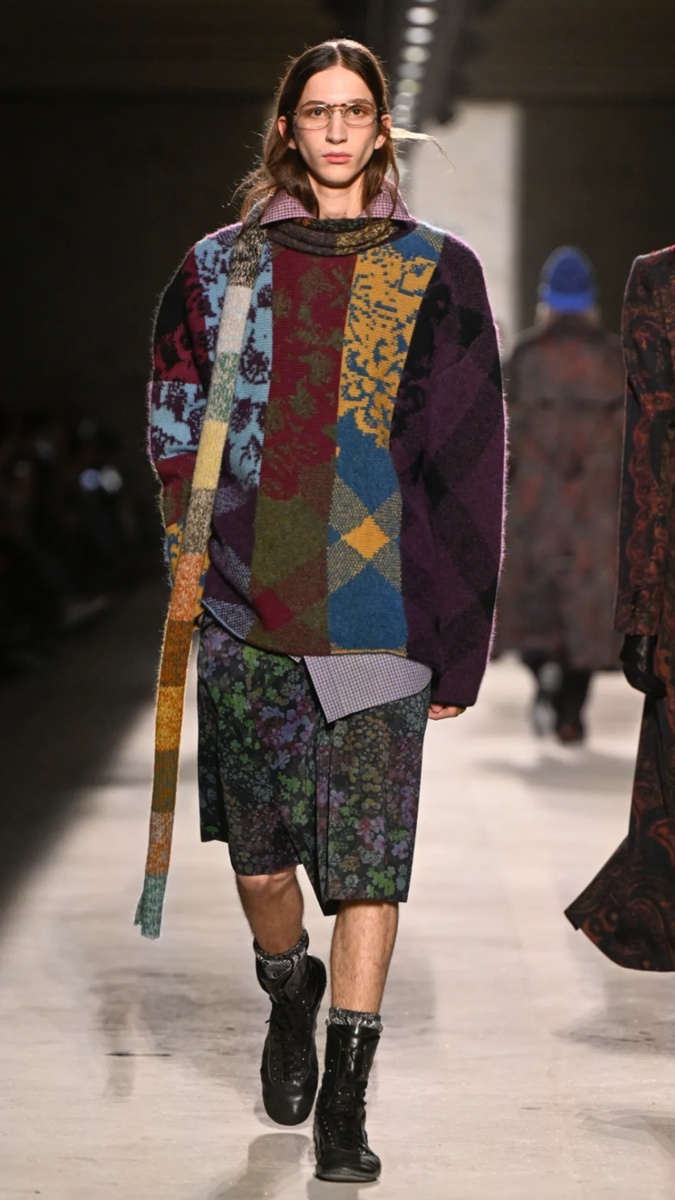 Показ Дрис ван Нотен осень 2026, фото из открытых источников