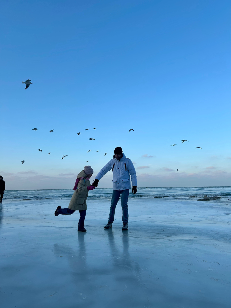 Каток, созданный природой.