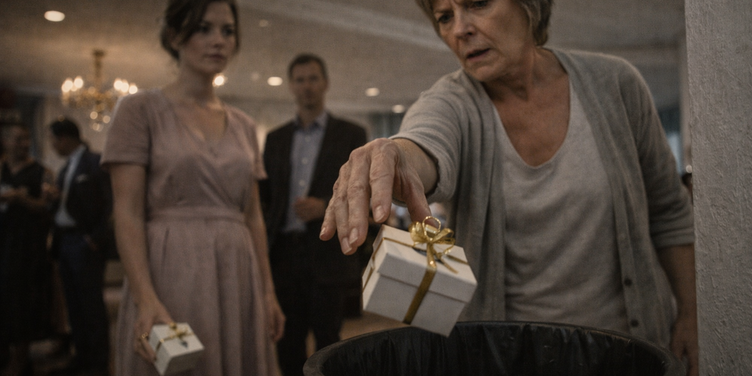 Свекровь выбросила подарок невестки при гостях. А потом пожалела