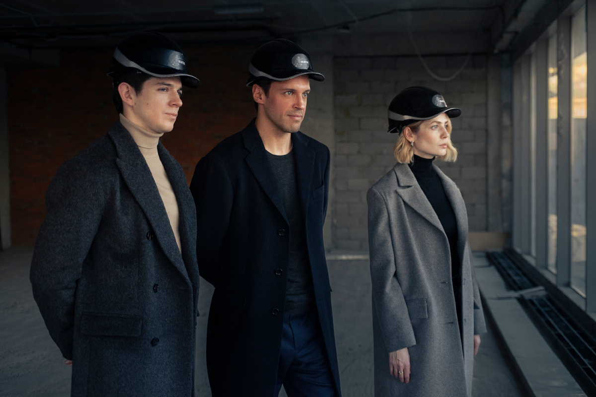 Кадр со съёмок сериала "Золотое дно"