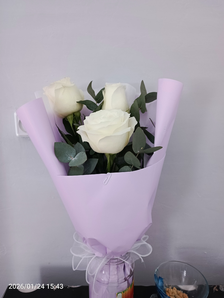 Цветы от моих детей❤️