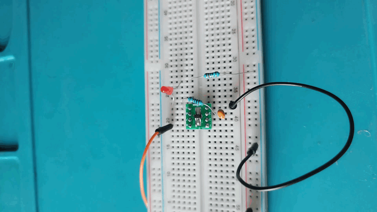 мультивибратор в работе