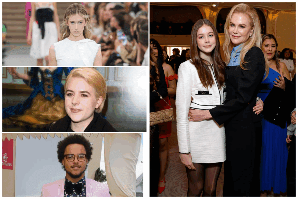 Николь Кидман и ее дети