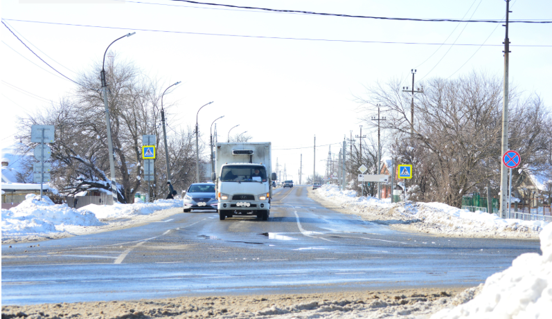 Фото автора. Январь 2026. Зимняя дорога.