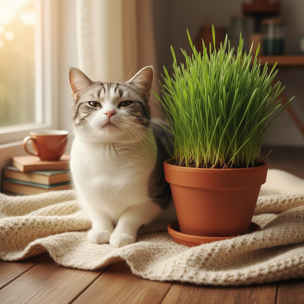 Кошачий огород: почему в 2026 году специальная трава на подоконнике — это мастхэв для каждого ответственного владельца