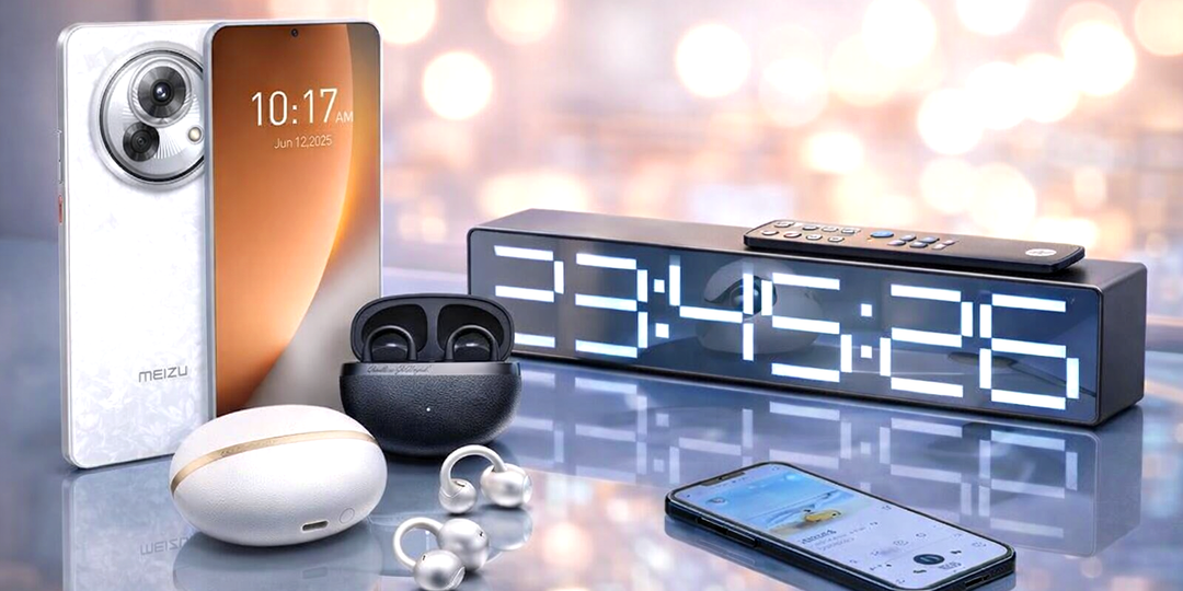 Полезная электроника с AliExpress: будильник с зарядкой, панель для умного дома, смартфон и другие устройства для быта и работы