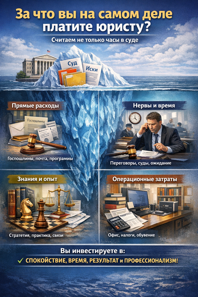 За что вы платите юристу?