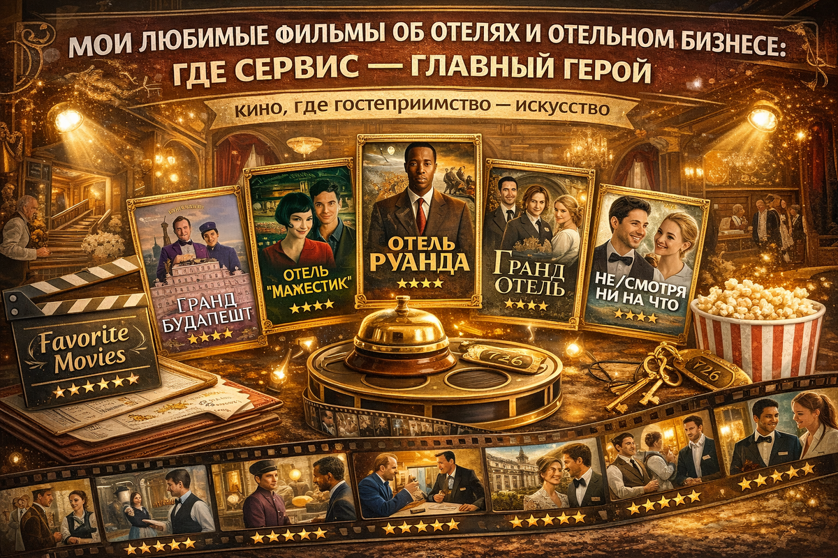 Лучшие фильмы об отеле.