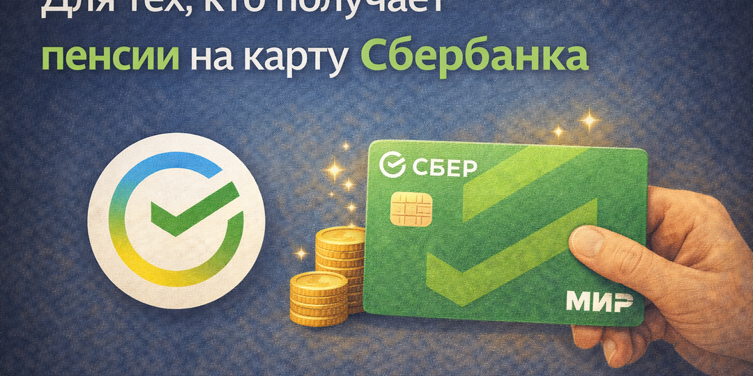 ДЛЯ ТЕХ, КТО ПОЛУЧАЕТ ПЕНСИЮ НА КАРТУ СБЕРБАНКА: НОВЫЕ ВОЗМОЖНОСТИ И БОНУСЫ
