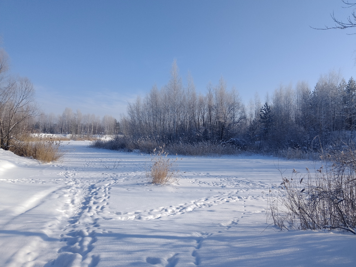 Фото автора, на озере 