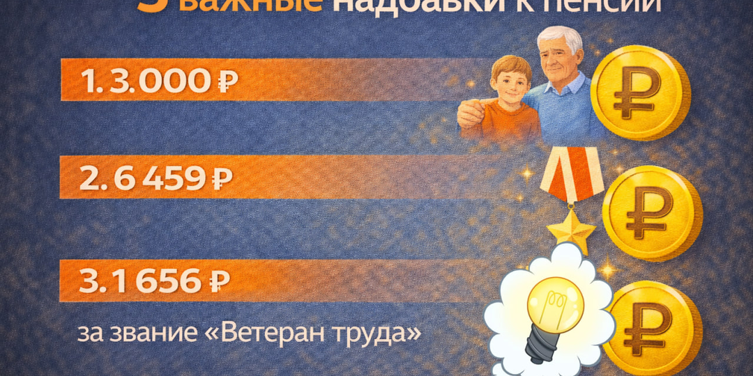 3 ВАЖНЫЕ НАДБАВКИ К ПЕНСИИ, КОТОРЫЕ НЕ НАЗНАЧАЮТ АВТОМАТИЧЕСКИ И ПЛАТЯТ ТОЛЬКО ПО ЗАЯВЛЕНИЮ!