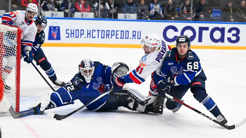 Хоккейный матч «Торпедо» – СКА.📷Фото: ХК СКА