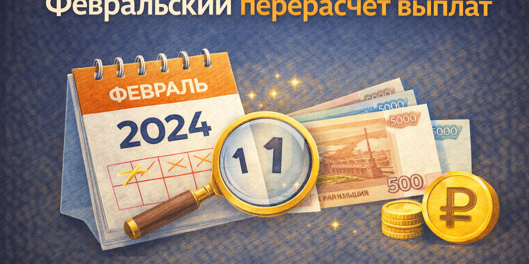 ФЕВРАЛЬСКИЙ ПЕРЕРАСЧЁТ ВЫПЛАТ: КАКИМ ЛЬГОТНИКАМ И НА СКОЛЬКО ПРИБАВЯТ В 2026 ГОДУ?