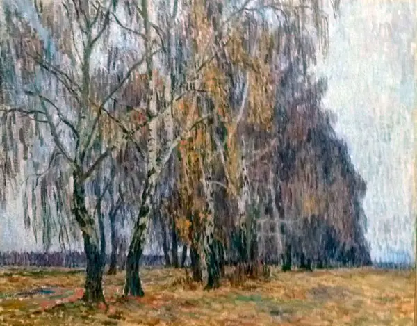 Белкино. Березы