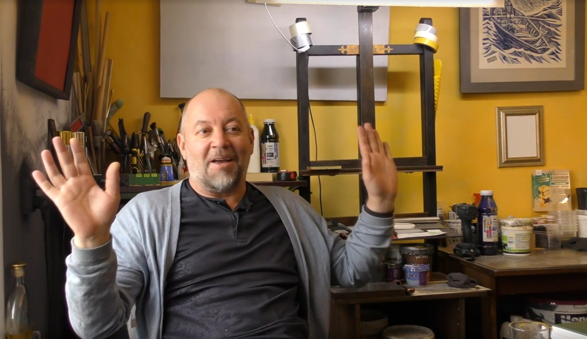 Николай Коротков – гитарист гр. ВОСВОЯСИ (г.Барнаул), профессиональный художник. Интервью 