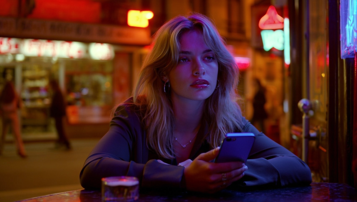 Ночь. Бар. Сообщение от него. И снова это странное ожидание.