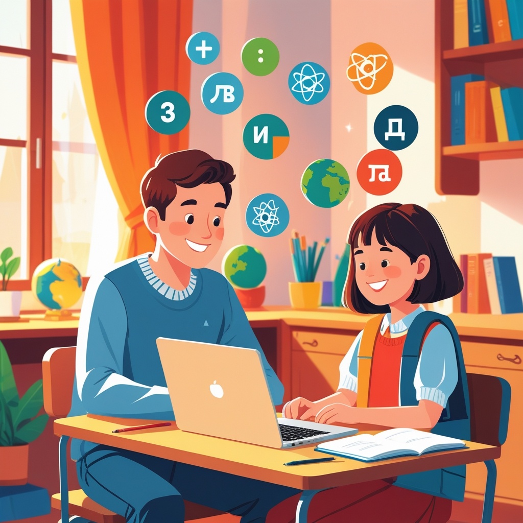 К вечеру оставим самое практичное. Если днём мы говорили про HVAC и школьные презентации, то в 15:00 время «раздачи». Этот бонус — готовая шпаргалка с 30 промптами для математики, русского, английского, естественных наук и истории/географии, которую родитель может сразу использовать с ребёнком от 7 до 14 лет.​​