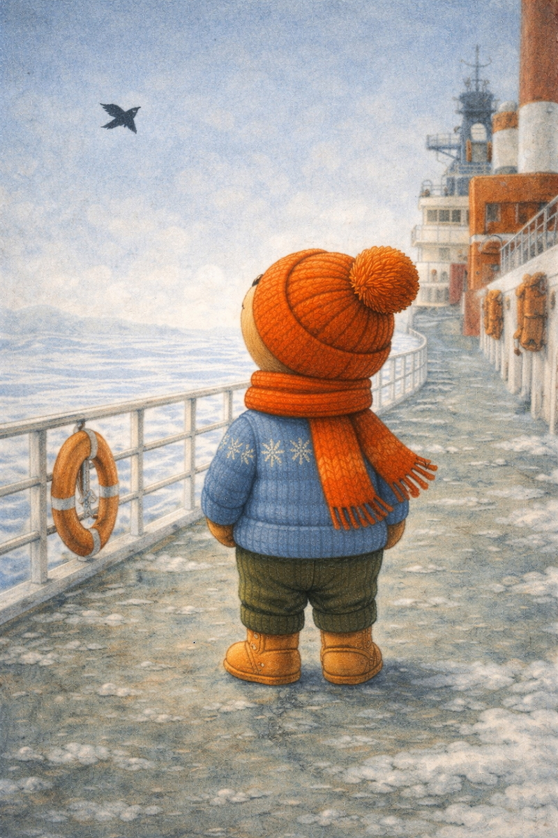 Мишель прощается со Штормом