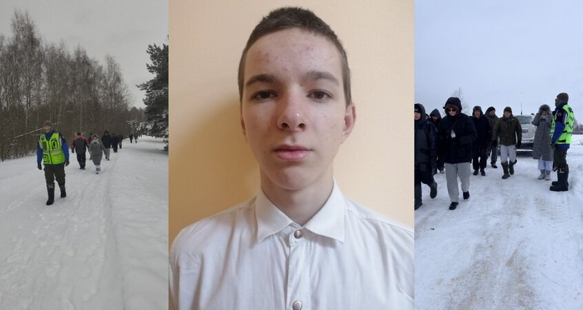 В Пинском районе второй день ищут пропавшего 15-летнего подростка: задействовано более 200 человек