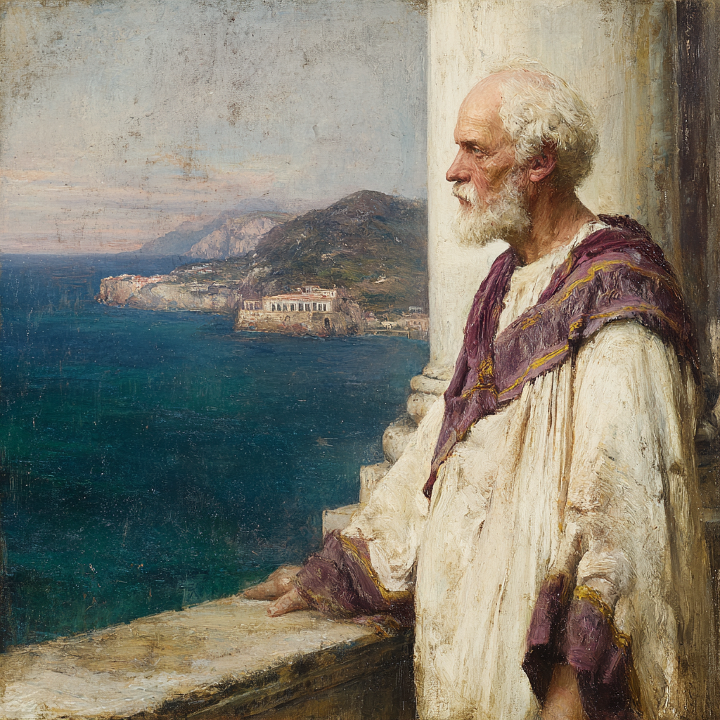 Не сложно понять Тиберия. Вот она - та самая достойная жизнь пенсионера.