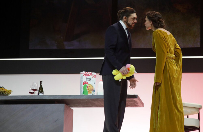    Пресс-показ спектакля «Сын» в Театре имени Ермоловой.Новосильцев Артур/Агентство «Москва»