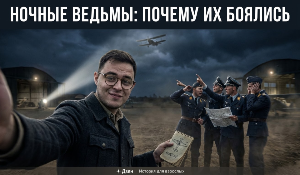 Ночные ведьмы: почему немецкие пилоты боялись советских летчиц