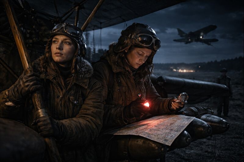 Ночные героини на поле боя