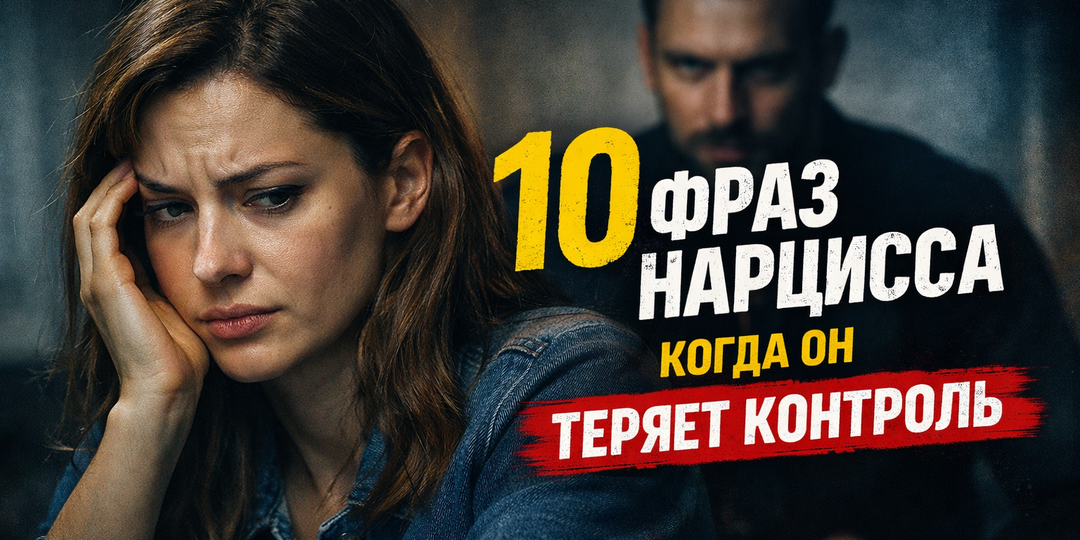 10 фраз, по которым можно понять: нарцисс теряет над вами контроль