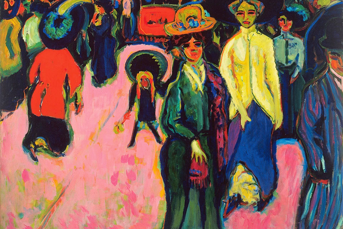 Улица, 1908 г., МоМА, Нью-Йорк, США