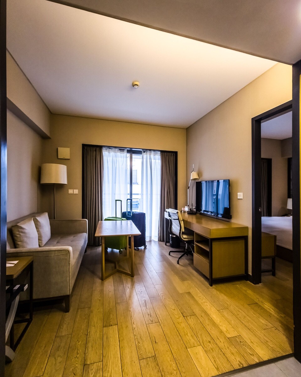 Наша гостиница в Шанхае