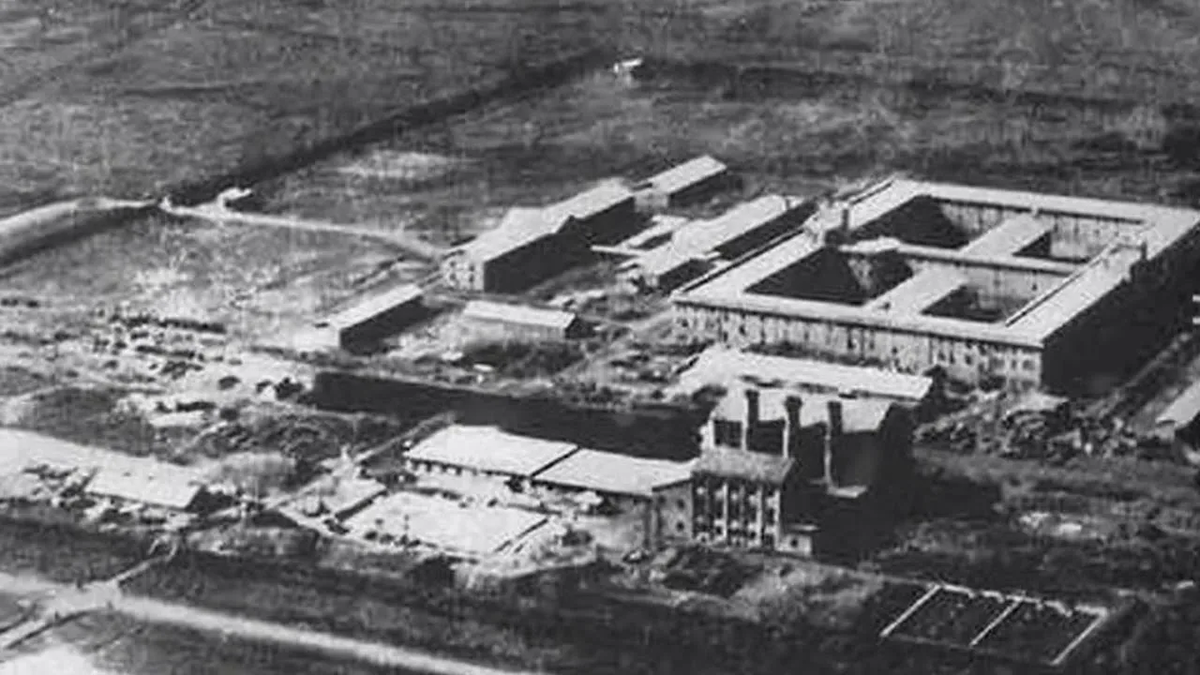 Сам научно-исследовательский комплекс, где отряд 731 проводил опыты на людях