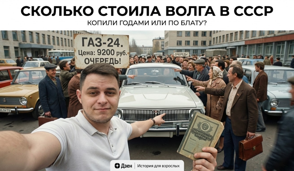 Сколько стоила Волга в СССР: сколько копили и кто мог купить