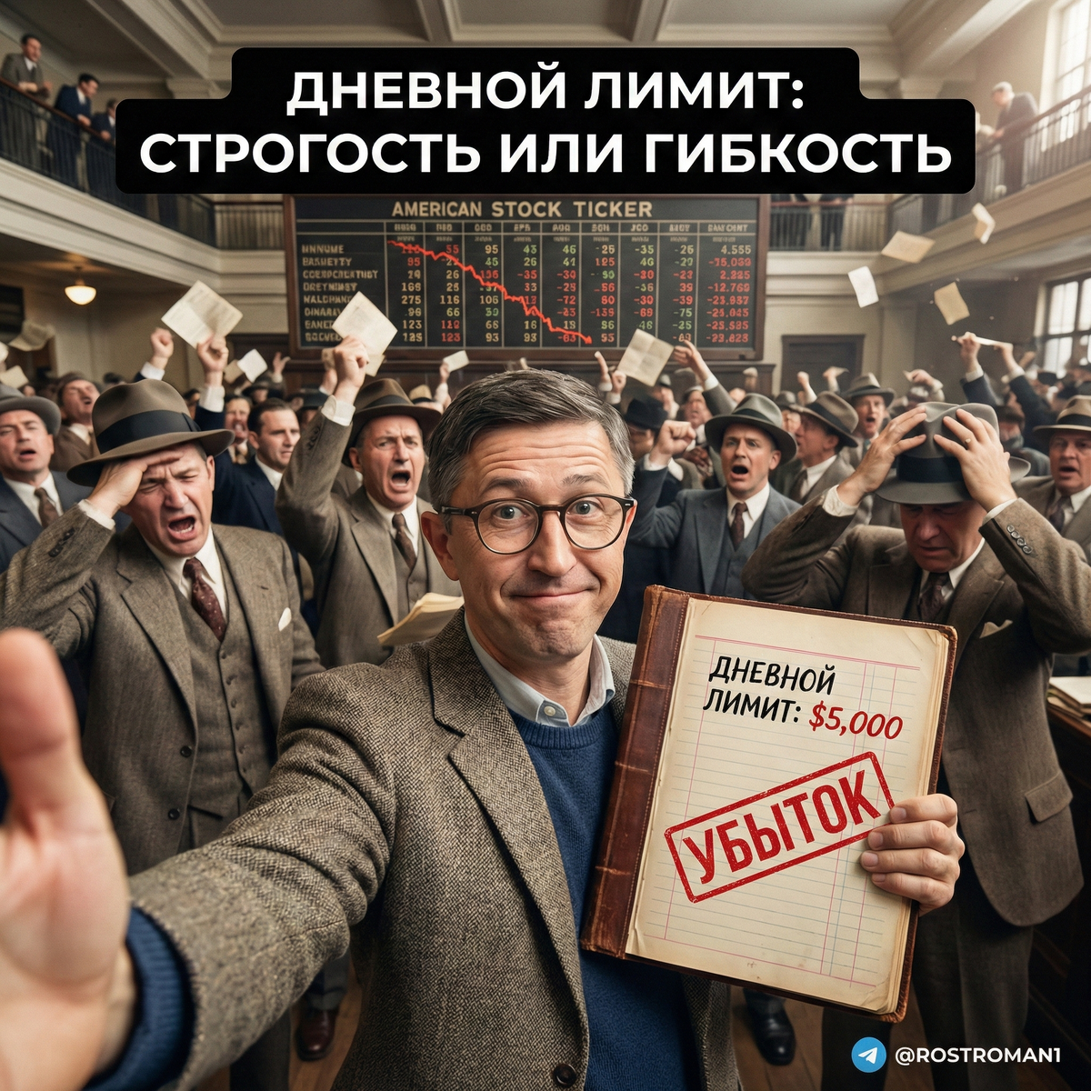    Дневной лимит убытков: как найти баланс между строгостью и гибкостью. РоСТ | Роман о Системном Трейдинге