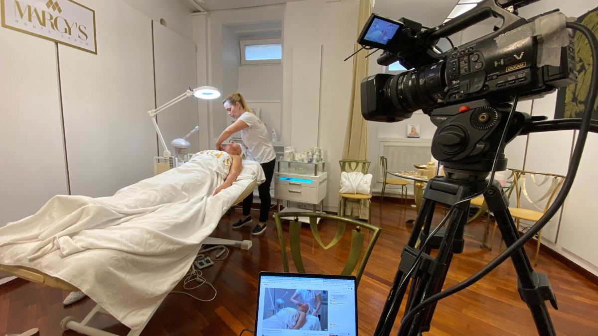 Прямой эфир из косметологической клиники 