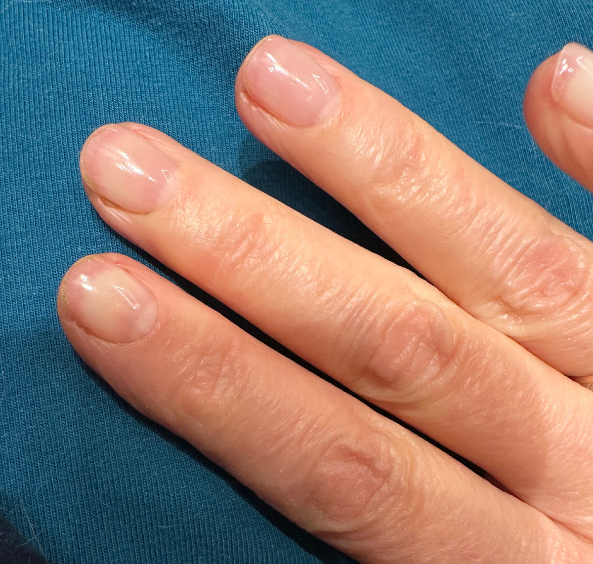 После маникюра