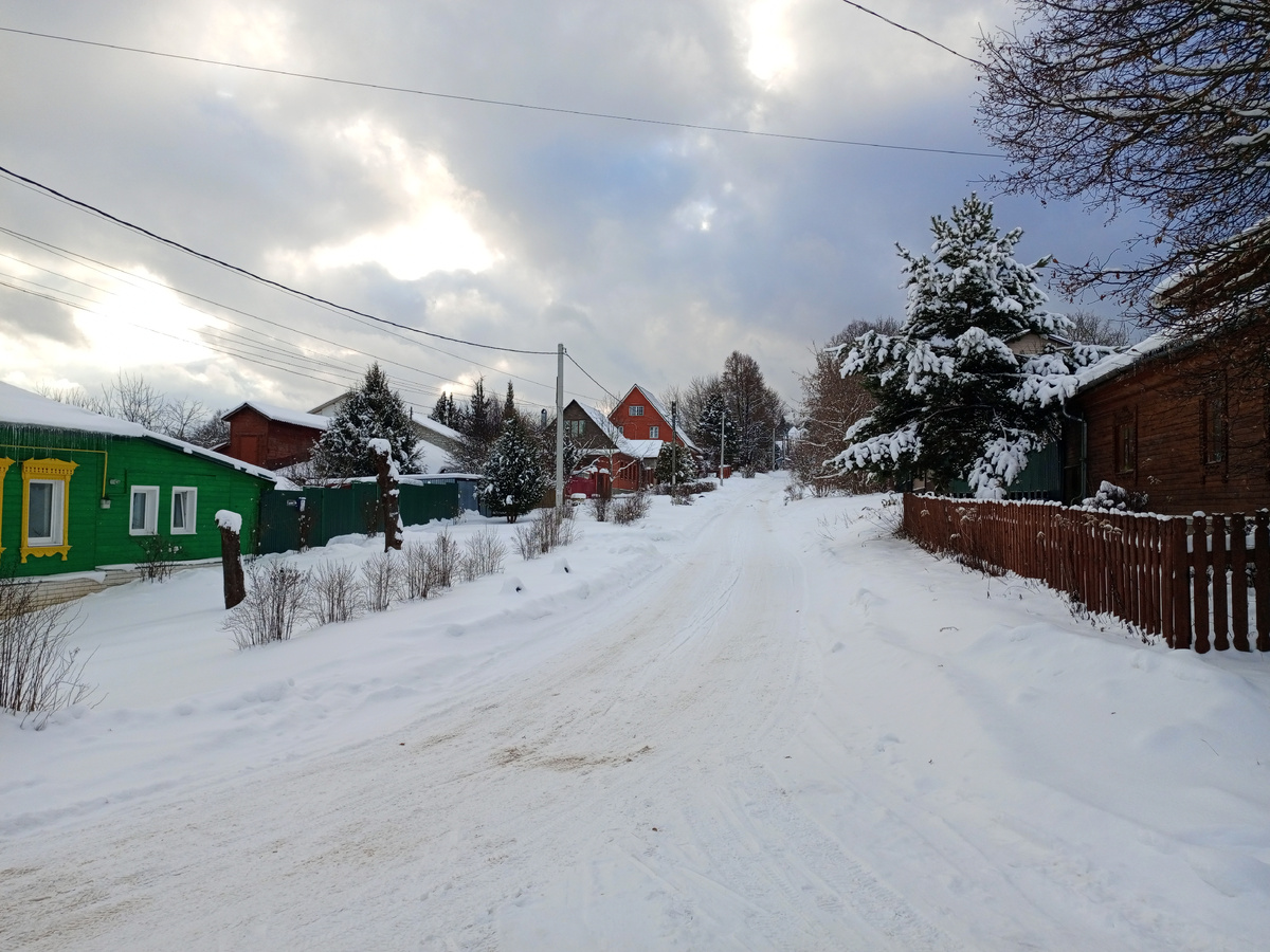 Тарусская улочка. Фото автора.